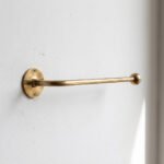 Unlacquered Brass Toilet Paper Holder, Tissue Paper Holder, Toilet Roll Holder