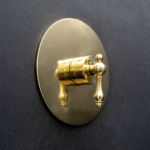 One Handle Shower Set with Dome head shower - Image 2