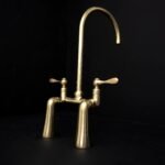 Harmony Brass Bridge Kitchen Faucet - Image 3