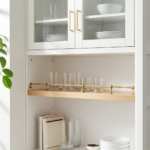 Unlacquered Brass Gallery Rail – Solid Brass Kitchen Shelf Safety Bar - Image 2