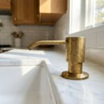 Unlacquered Brass Soap Dispenser For Kitchen Sink