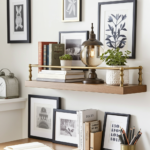 Hammered Brass Gallery Rail – Unlacquered Solid Brass Shelf Guard for Kitchen & Display - Image 3