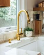 Brass Pull-Down Kitchen Faucet SP - Image 4