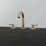 Regal Radius: Three-Piece Gooseneck Basin Mixer - Image 3