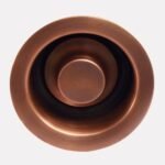 3 1/2" Copper Disposal Flange and Stopper - Image 2
