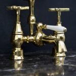 Brassna Tub Filler in Gold - Image 4
