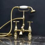 Brassna Tub Filler in Gold - Image 5