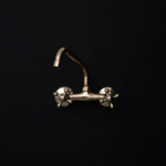 Wall Mounted Unlacquered Brass Faucet - Image 3