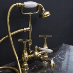 Brassna Tub Filler in Gold - Image 6