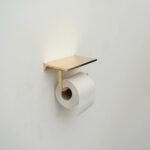 Bespoke Toilet Paper Holder and Shelf - Image 2