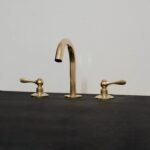 Mid-Century Modern Revamp: Solid Brass Deck-Mount Faucet