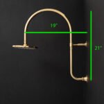 Charm Brass Shower Set SP - Image 2