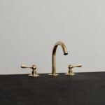 Mid-Century Modern Revamp: Solid Brass Deck-Mount Faucet - Image 2