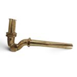 Unlacquered Brass Water Trap Pipe With Push Up Button - Image 4