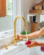 Brass Pull-Down Kitchen Faucet SP - Image 10