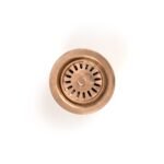Copper Kitchen Drain Sink, Solid Copper Basket Strainer - Image 2