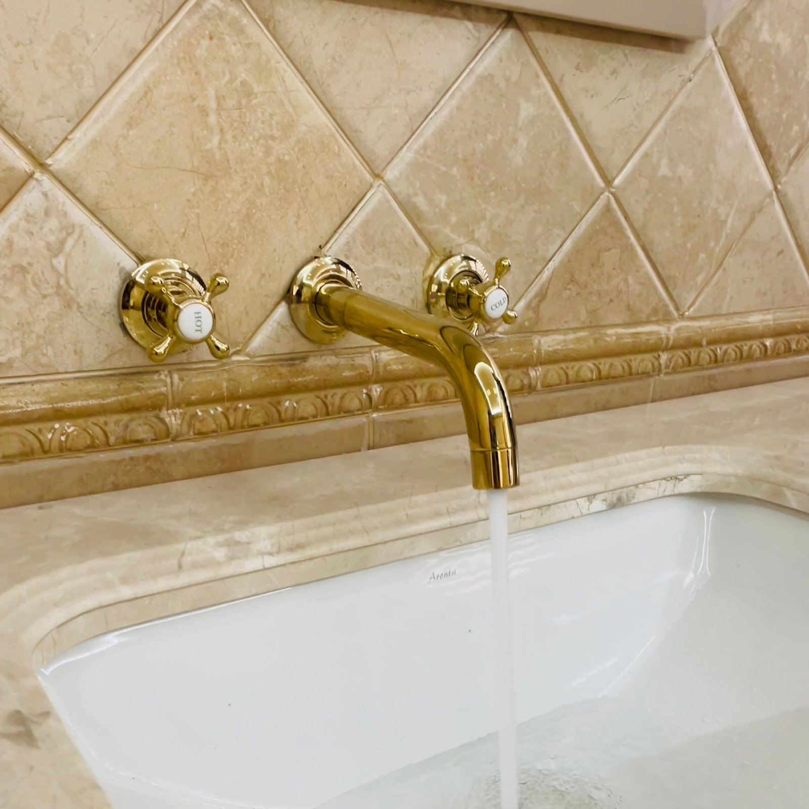 IMG-0194 Arcadia Wall Mounted Faucet - Image 1