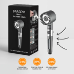 Brassna Shower Head – For Glowing Skin & Shiny Hair - Image 2