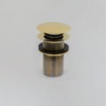 Solid Brass Drain Push Up Button - Image 7