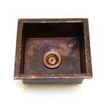 Undermount Copper Kitchen Bar Sink Various Sizes, Oil rubbed bronze bar Sink