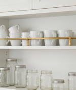 Unlacquered Brass Gallery Rail – Solid Brass Shelf Guard for Kitchen Cabinets - Image 2