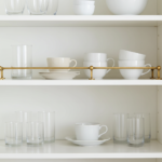 Unlacquered Brass Gallery Rail – Solid Brass Kitchen Shelf Safety Bar