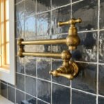 Unlacquered Brass Pot Filler Lever Handles