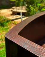 Apron Front Copper Farmhouse Kitchen sink - Image 7