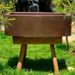 Apron Front Copper Farmhouse Kitchen sink - Image 2