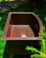 Apron Front Copper Farmhouse Kitchen sink - Image 4