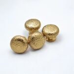 Hammered Brass Knobs