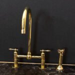 Zen Brass Kitchen Faucet SP - Image 4