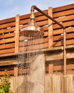 Handcrafted Solid Copper Head Shower For Outdoor Works