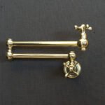 X Brass Cross Pot Filler SP