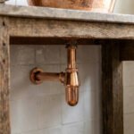 Unlacquered Solid Brass Bottle Trap – Vintage Exposed Sink Drain for Bathroom Vanity - Image 2