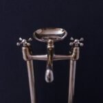 Free Standing Clawfoot Faucet With Brass soap holder - Image 6