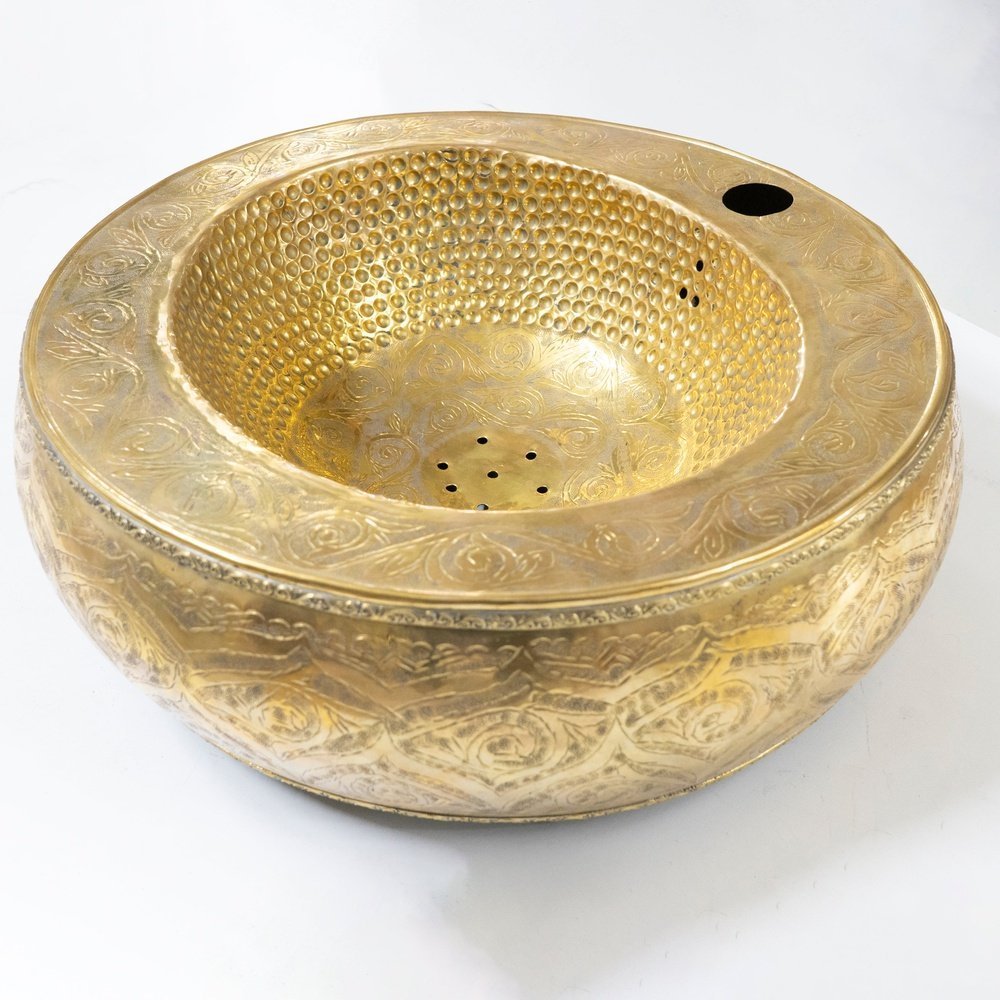 handcrafted-engraved-oval-vessel-sink-451351 Handcrafted Engraved Oval Vessel Sink - Image 1
