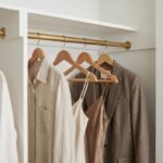 Solid Brass Closet Rail – Handmade Unlacquered Wardrobe Hanging Rod - Image 2