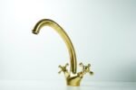 Solid Brass Faucet Gooseneck Sink Bathroom - Image 3