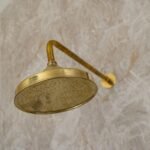 Natural Brass shower head , Solid Brass shower head outdoor