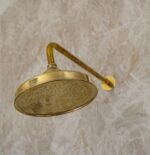 Natural Brass shower head , Solid Brass shower head outdoor