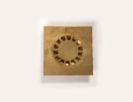 Unlacquered Solid Brass Floor Drain ,Antique Brass Square Shower Drain with Removable Cover - Image 2