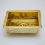 Unlacquered Brass Kitchen Sink , Undermount Single Brass Kitchen Sink Various Sizes - Image 2