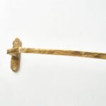 Solid Brass Towel Rail Handcrafted Towel Rack Bathroom - Image 3