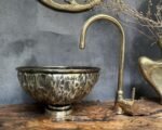 Antique Brass Bathroom Vessel sink