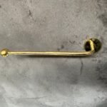 Unlacquered Brass Toilet Paper Holder – Vintage Style