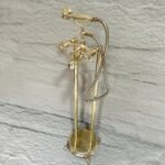 Brass Freestanding Tub Filler – Hand Shower Included - Image 2