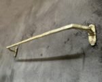 Solid Brass Towel Rack – Wall Mounted Unlacquered Bar