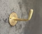 Brass Wall Hooks – Unlacquered Towel & Coat Hangers - Image 3
