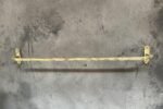 Solid Brass Towel Rack – Wall Mounted Unlacquered Bar - Image 3
